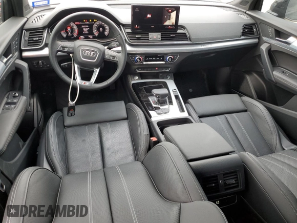 2024 Audi Q5 S line Premium Plus with VIN WA1EAAFY3R2100028, listed as a Copart auction lot 44045955 with 7,885 mi miles and Salvage Title. Bid and sale history available at carsss.com. Image 8.