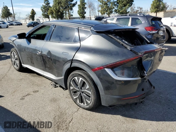 2022 Kia EV6 Light with VIN KNDC34LB6N5049769, listed as a Copart auction lot 45761245 with 153,430 mi miles and Salvage Title. Bid and sale history available at carsss.com. Image 2.
