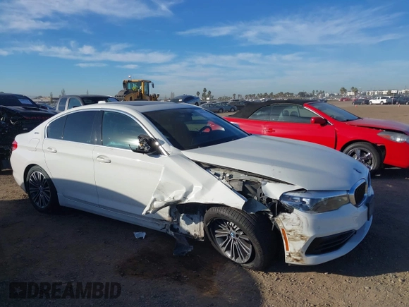 2019 BMW 5 Series 530e with VIN WBAJA9C59KB393045, listed as a IAAI auction lot 40994533 with 64,070 mi miles and . Bid and sale history available at DreamBid. Image 6.