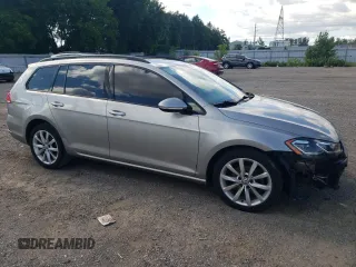 2018 Volkswagen Golf SportWagen S with VIN 3VW117AU9JM765800, listed as a Copart auction lot 42241875 with 136,390 mi miles and Salvage Title. Bid and sale history available at carsss.com. Image 4.