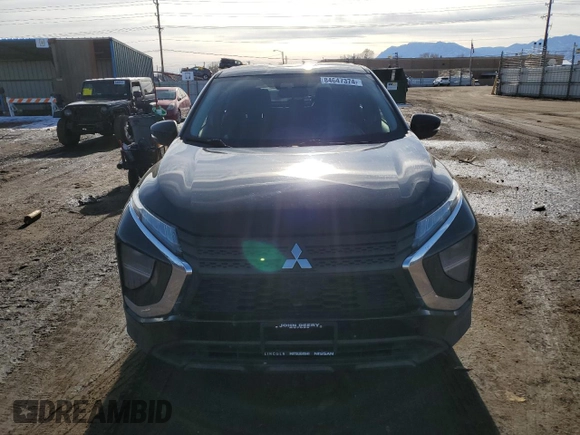 2022 Mitsubishi Eclipse Cross ES with VIN JA4ATUAA7NZ045539, listed as a Copart auction lot 84647374 with 41,995 mi miles and Clean title. Bid and sale history available at DreamBid. Image 5.