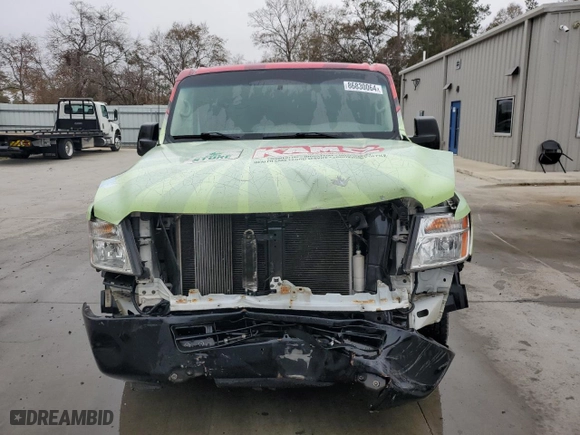 2018 Nissan NV Cargo S with VIN 1N6BF0KM7JN817877, listed as a Copart auction lot 86830064 with 176,156 mi miles and Salvage Title. Bid and sale history available at carsss.com. Image 5.