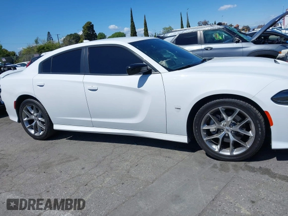 2023 Dodge Charger GT with VIN 2C3CDXHG8PH533221, listed as a IAAI auction lot 41949771 with 8,398 mi miles and . Bid and sale history available at carsss.com. Image 13.