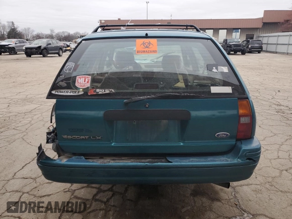 1994 Ford Escort z VIN 1FARP15J1RW125762, wystawiony jako Copart lot #85853184 z przebiegiem 75 229 mil mil oraz Szkoda całkowita • Salvage title. Historia ofert i sprzedaży dostępna na DreamBid. Obrazek 6.