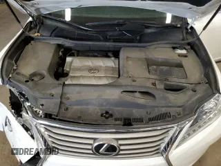 2015 Lexus RX 350 with VIN 2T2BK1BAXFC336070, listed as a Copart auction lot 53884185 with 118,069 mi miles and Salvage Title. Bid and sale history available at DreamBid. Image 12.