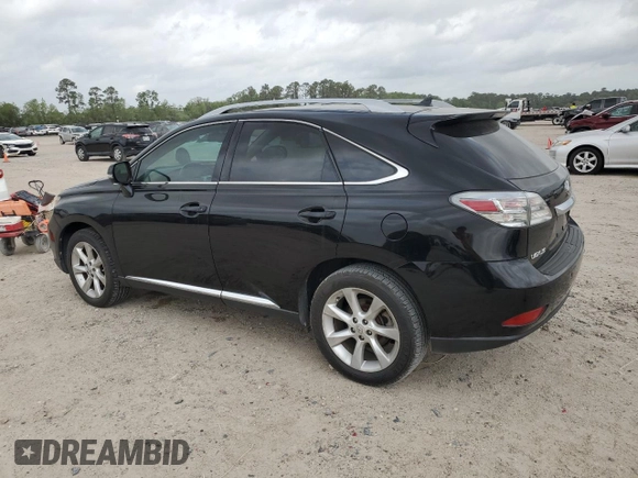 2010 Lexus RX 350 with VIN 2T2ZK1BA1AC017776, listed as a Copart auction lot 51589025 with 156,532 mi miles and Salvage Title. Bid and sale history available at DreamBid. Image 2.