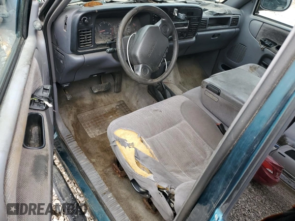 1997 Dodge 1500 with VIN 3B7HF13Z3VG780239, listed as a Copart auction lot 51706095 with 264,090 mi miles and Salvage title. Bid and sale history available at DreamBid. Image 8.