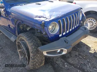 2018 Jeep Wrangler Unlimited Sahara z VIN 1C4HJXEN0JW274942, wystawiony jako IAAI lot #41175231 z przebiegiem 97 255 mil mil oraz . Historia ofert i sprzedaży dostępna na DreamBid. Obrazek 6.