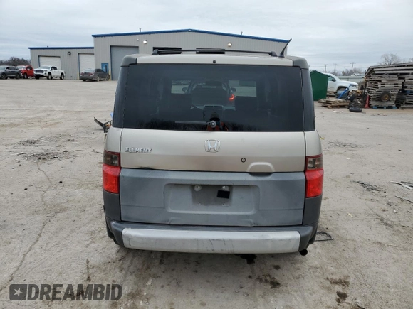 2004 Honda Element EX with VIN 5J6YH18604L013033, listed as a Copart auction lot 44820935 with 160,340 mi miles and Clean Title. Bid and sale history available at DreamBid. Image 6.