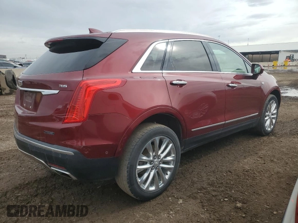 2017 Cadillac XT5 Platinum AWD z VIN 1GYKNFRS0HZ282045, wystawiony jako Copart lot #51217625 z przebiegiem 161 567 mil mil oraz Szkoda całkowita • Salvage title. Historia ofert i sprzedaży dostępna na DreamBid. Obrazek 3.
