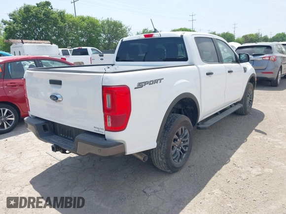 2023 Ford Ranger XL with VIN 1FTER4EH1PLE28153, listed as a IAAI auction lot 41955328 with 16,885 mi miles and . Bid and sale history available at DreamBid. Image 4.