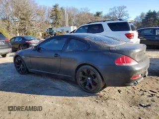 2004 BMW 6 Series 645Ci with VIN WBAEH73494B215390, listed as a Copart auction lot 47192745 with 0 mi miles and Clean Title. Bid and sale history available at carsss.com. Image 2.