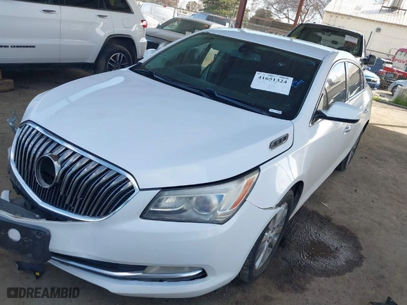 2014 Buick LaCrosse with VIN 1G4GA5GR1EF156478, listed as a IAAI auction lot 41651324 with NaN miles. Bid and sale history available at carsss.com. Image 2.