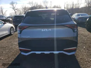 2025 Kia Sportage LX with VIN KNDPU3DF1S7341226, listed as a Copart auction lot 43531105 with 0 mi miles and Salvage Title. Bid and sale history available at carsss.com. Image 6.