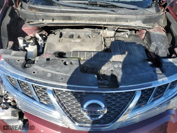 2012 Nissan Murano LE with VIN JN8AZ1MW8CW239851, listed as a Copart auction lot 43124005 with 152,165 mi miles and Clean Title. Bid and sale history available at carsss.com. Image 12.
