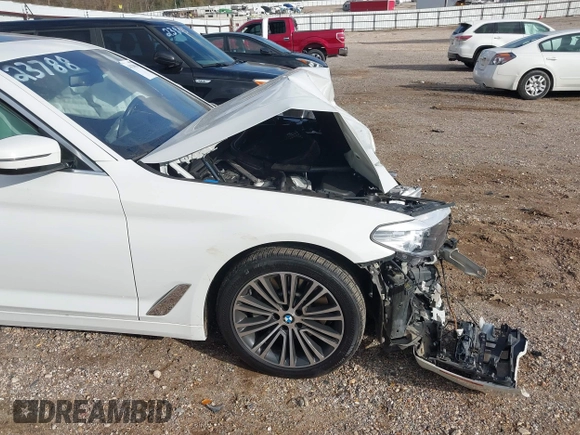 2018 BMW 5 Series 530i with VIN WBAJA5C5XJWA56855, listed as a IAAI auction lot 41128814 with Not Provided miles and . Bid and sale history available at DreamBid. Image 19.