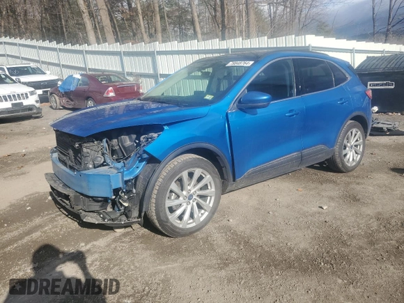 2021 Ford Escape Titanium Hybrid z VIN 1FMCU9DZ9MUA18764, wystawiony jako Copart lot #78848764 z przebiegiem 89 499 mil mil oraz Nie do naprawy • Non repairable. Historia ofert i sprzedaży dostępna na DreamBid. Obrazek 1.
