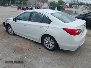 2016 Subaru Legacy Premium with VIN 4S3BNBC61G3029618, listed as a IAAI auction lot 42586851 with 236,415 mi miles and . Bid and sale history available at DreamBid. Image 3.