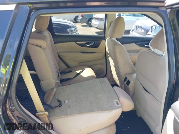 2017 Nissan Rogue SV with VIN KNMAT2MV7HP593405, listed as a IAAI auction lot 42026064 with 184,161 mi miles. Bid and sale history available at carsss.com. Image 8.