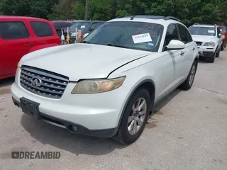 2008 Infiniti FX with VIN JNRAS08U48X103155, listed as a IAAI auction lot 42422449 with 213,000 mi miles and . Bid and sale history available at DreamBid. Image 2.