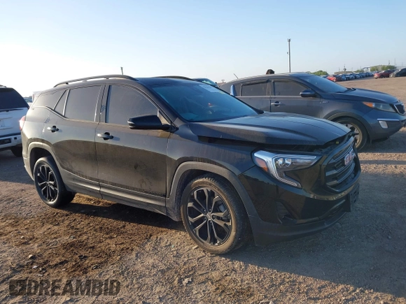 2021 GMC Terrain SLT with VIN 3GKALPEV6ML345507, listed as a IAAI auction lot 42020161 with 53,414 mi miles and . Bid and sale history available at DreamBid. Image 13.