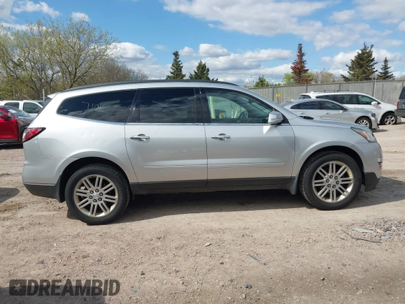 2015 Chevrolet Traverse LT with VIN 1GNKVGKD6FJ364713, listed as a IAAI auction lot 42157101 with 127,547 mi miles and . Bid and sale history available at DreamBid. Image 13.