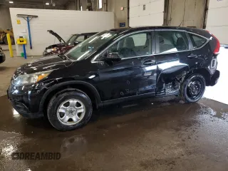 2012 Honda CR-V LX with VIN 2HKRM4H38CH622967, listed as a Copart auction lot 64051915 with 171,618 mi miles and Salvage title. Bid and sale history available at DreamBid. Image 1.