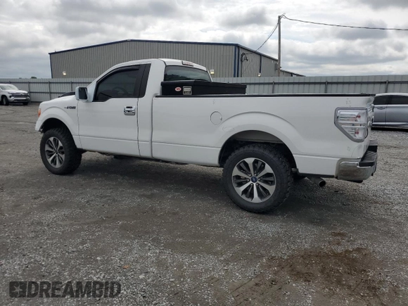 2014 Ford F-150 XL with VIN 1FTNF1CF9EKD47459, listed as a Copart auction lot 58755855 with 191,756 mi miles and Salvage title. Bid and sale history available at DreamBid. Image 2.
