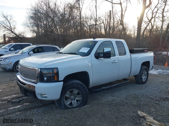 2007 Chevrolet Silverado 1500 LT w/1LT with VIN 1GCEC19J47Z510694, listed as a IAAI auction lot 41474581 with 186,066 mi miles. Bid and sale history available at carsss.com. Image 14.