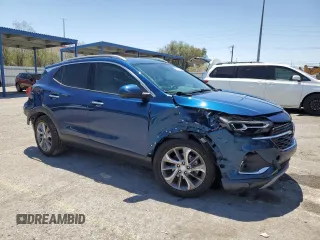 2020 Buick Encore GX Essence with VIN KL4MMFSL2LB127495, listed as a Copart auction lot 61805015 with 67,222 mi miles and Salvage title. Bid and sale history available at DreamBid. Image 4.