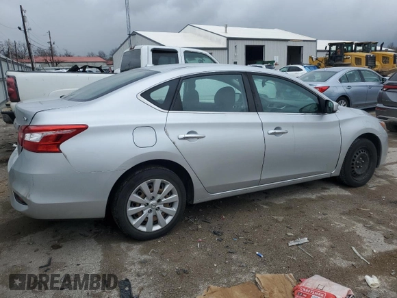 2017 Nissan Sentra S with VIN 3N1AB7AP7HY274559, listed as a Copart auction lot 49790835 with 127,446 mi miles and Salvage Title. Bid and sale history available at DreamBid. Image 3.