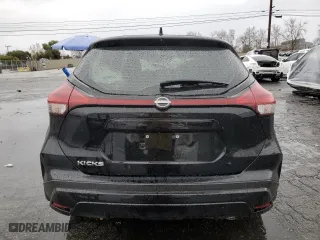 2024 Nissan Kicks S with VIN 3N1CP5BV7RL521122, listed as a Copart auction lot 45247255 with 16,154 mi miles and Clean Title. Bid and sale history available at carsss.com. Image 6.