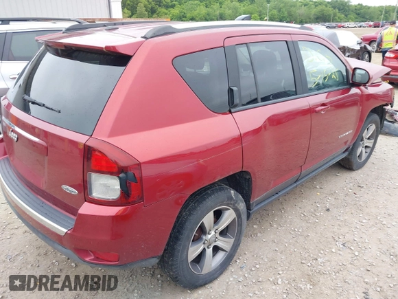 2017 Jeep Compass High Altitude with VIN 1C4NJCEA4HD119423, listed as a IAAI auction lot 42340570 with 96,255 mi miles and . Bid and sale history available at DreamBid. Image 4.