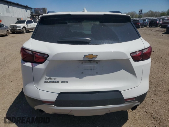 2020 Chevrolet Blazer LT with VIN 3GNKBHRS8LS616636, listed as a Copart auction lot 56237955 with 115,118 mi miles and Non repairable. Bid and sale history available at DreamBid. Image 6.