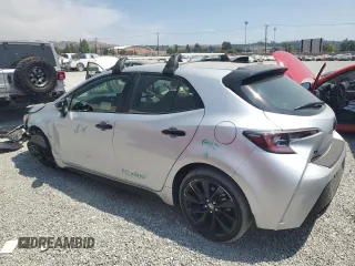2022 Toyota Corolla Hatchback SE with VIN JTND4MBE2N3180993, listed as a Copart auction lot 64521414 with 15,393 mi miles and Salvage Title. Bid and sale history available at carsss.com. Image 2.