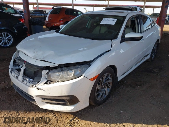 2016 Honda Civic Sedan EX with VIN 19XFC2F71GE001550, listed as a IAAI auction lot 41980420 with 118,795 mi miles. Bid and sale history available at carsss.com. Image 17.