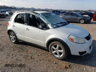 2008 Suzuki SX4 with VIN JS2YB413085100598, listed as a Copart auction lot 45411555 with 150,945 mi miles and Salvage Title. Bid and sale history available at DreamBid. Image 4.