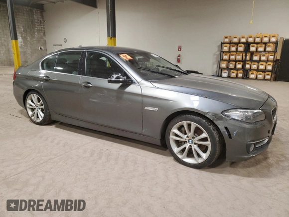 2014 BMW 5 Series 535i xDrive with VIN WBA5B3C50ED538445, listed as a Copart auction lot 44130915 with 94,194 mi miles and Clean Title. Bid and sale history available at carsss.com. Image 4.