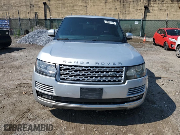2014 Land Rover Range Rover HSE with VIN SALGS2WF1EA164710, listed as a Copart auction lot 62703505 with 138,163 mi miles and Salvage title. Bid and sale history available at DreamBid. Image 5.