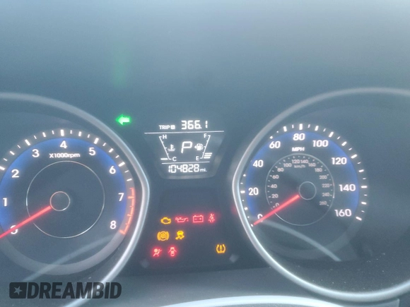 2014 Hyundai Elantra Coupe with VIN KMHDH6AH4EU026680, listed as a Copart auction lot 77350814 with 104,828 mi miles and Salvage Title. Bid and sale history available at carsss.com. Image 9.