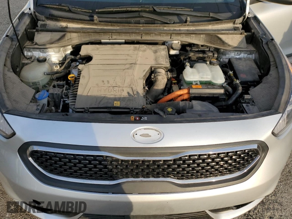 2018 Kia Niro LX with VIN KNDCB3LC8J5207495, listed as a Copart auction lot 43771735 with 81,304 mi miles and Salvage Title. Bid and sale history available at carsss.com. Image 12.