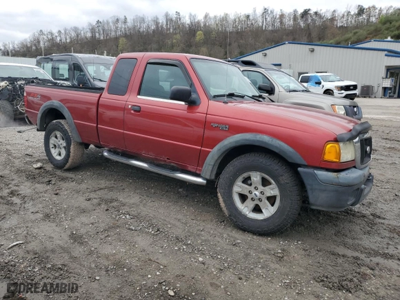 2004 Ford Ranger XL Fleet with VIN 1FTZR45E14PB65707, listed as a Copart auction lot 50123165 with 111,409 mi miles and Salvage Title. Bid and sale history available at carsss.com. Image 4.