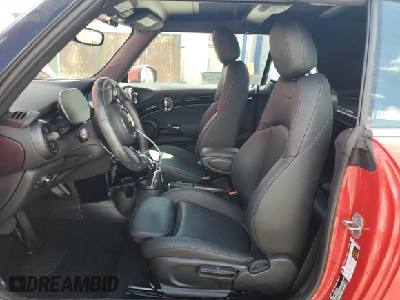 2024 MINI Convertible Cooper S with VIN WMW43DL09R3S05983, listed as a Copart auction lot 51112485 with 22,698 mi miles and Salvage title. Bid and sale history available at DreamBid. Image 7.