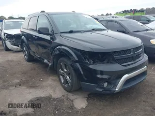 2015 Dodge Journey Crossroad with VIN 3C4PDCGG3FT599771, listed as a IAAI auction lot 41634296 with 76,547 mi miles and . Bid and sale history available at DreamBid. Image 1.