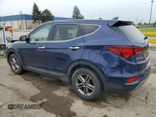 2017 Hyundai Santa Fe 2.4L with VIN 5XYZT3LB1HG496588, listed as a Copart auction lot 60441795 with 136,361 mi miles and Clean title. Bid and sale history available at DreamBid. Image 2.
