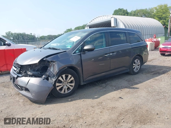 2014 Honda Odyssey EX-L with VIN 5FNRL5H6XEB121390, listed as a IAAI auction lot 42480217 with 291,766 mi miles and . Bid and sale history available at DreamBid. Image 17.