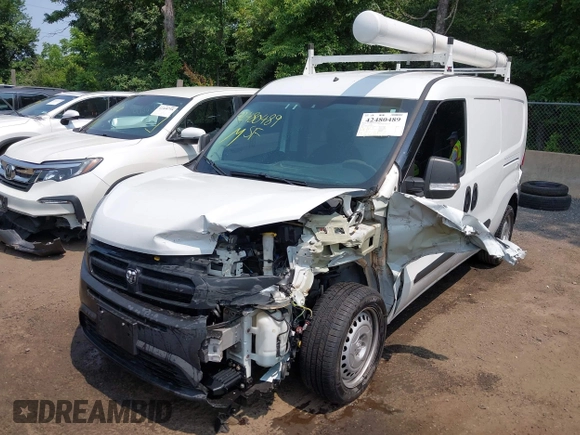 2018 Ram ProMaster City Cargo Tradesman with VIN ZFBERFABXJ6J41741, listed as a IAAI auction lot 42480489 with 156,897 mi miles and . Bid and sale history available at DreamBid. Image 6.