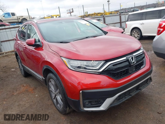 2020 Honda CR-V Touring with VIN 5J6RW2H94LL017434, listed as a IAAI auction lot 41556184 with 97,016 mi miles and . Bid and sale history available at DreamBid. Image 1.