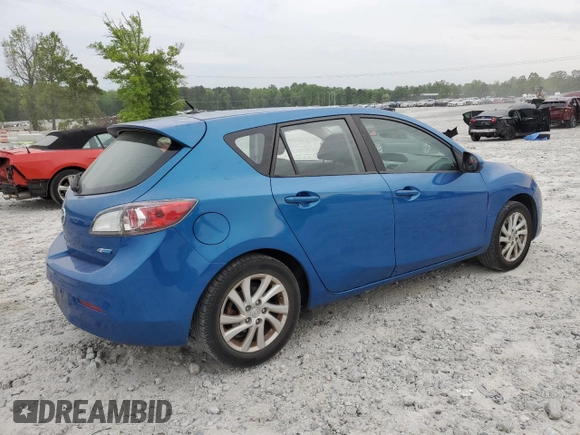 2012 Mazda Mazda3 i Touring with VIN JM1BL1L77C1679746, listed as a Copart auction lot 52483775 with 127,089 mi miles and Salvage Title. Bid and sale history available at carsss.com. Image 3.