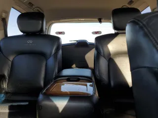 2011 Infiniti QX56 7-passenger with VIN JN8AZ2NE7B9004916, listed as a Copart auction lot 77774294 with 157,623 mi miles and Salvage Title. Bid and sale history available at carsss.com. Image 10.
